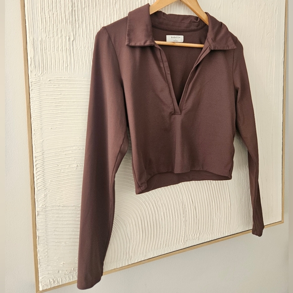 Babaton Contour Polo Long Sleeve L - Picture 5 of 11